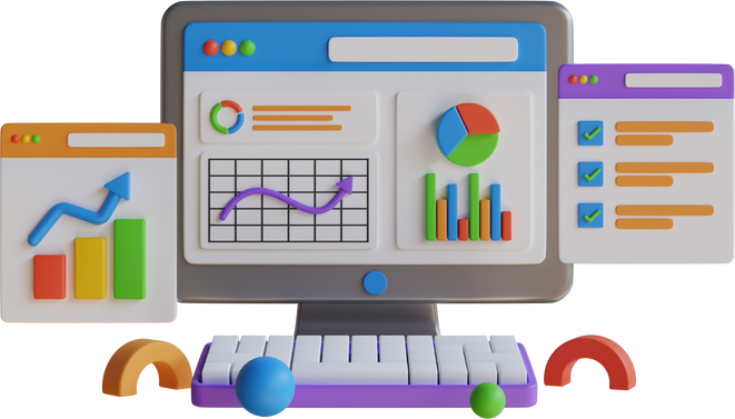Automated data analysis, financial forecast, market research